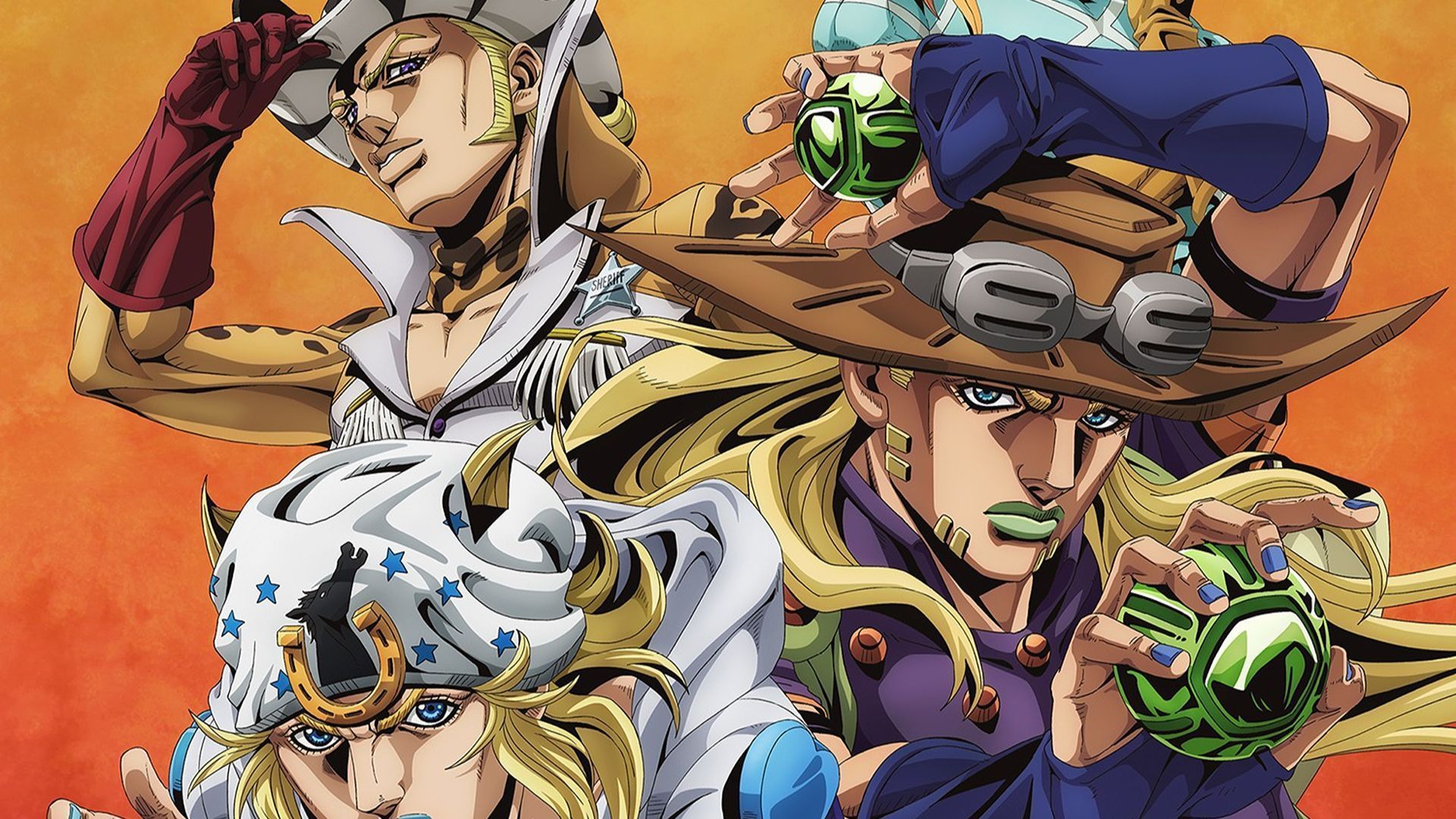 1920x1080 JoJo's Bizarre Adventure Steel Ball Run 2nd Stage and 3rd Stage release schedule: when is episode 6 on Netflix?