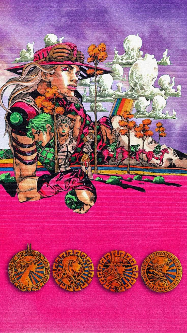 736x1308 Wallpaper JJBA
