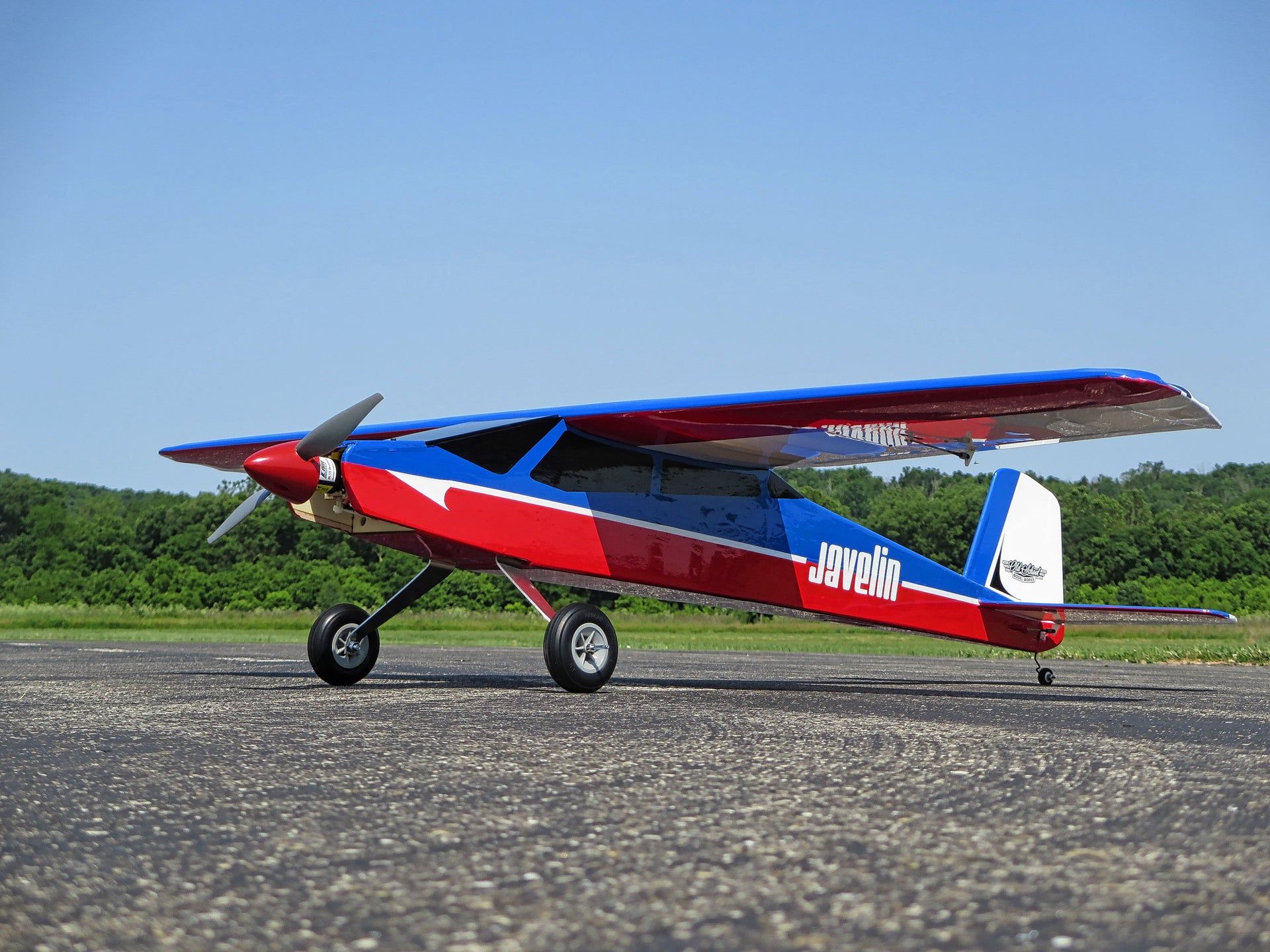 1920x1440 Javelin RC Airplane Kit from Old School Model Works