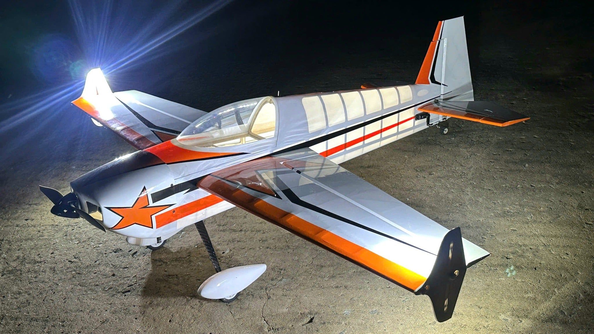 2048x1152 Seagull Laser 48” Night Flight RC Airplane