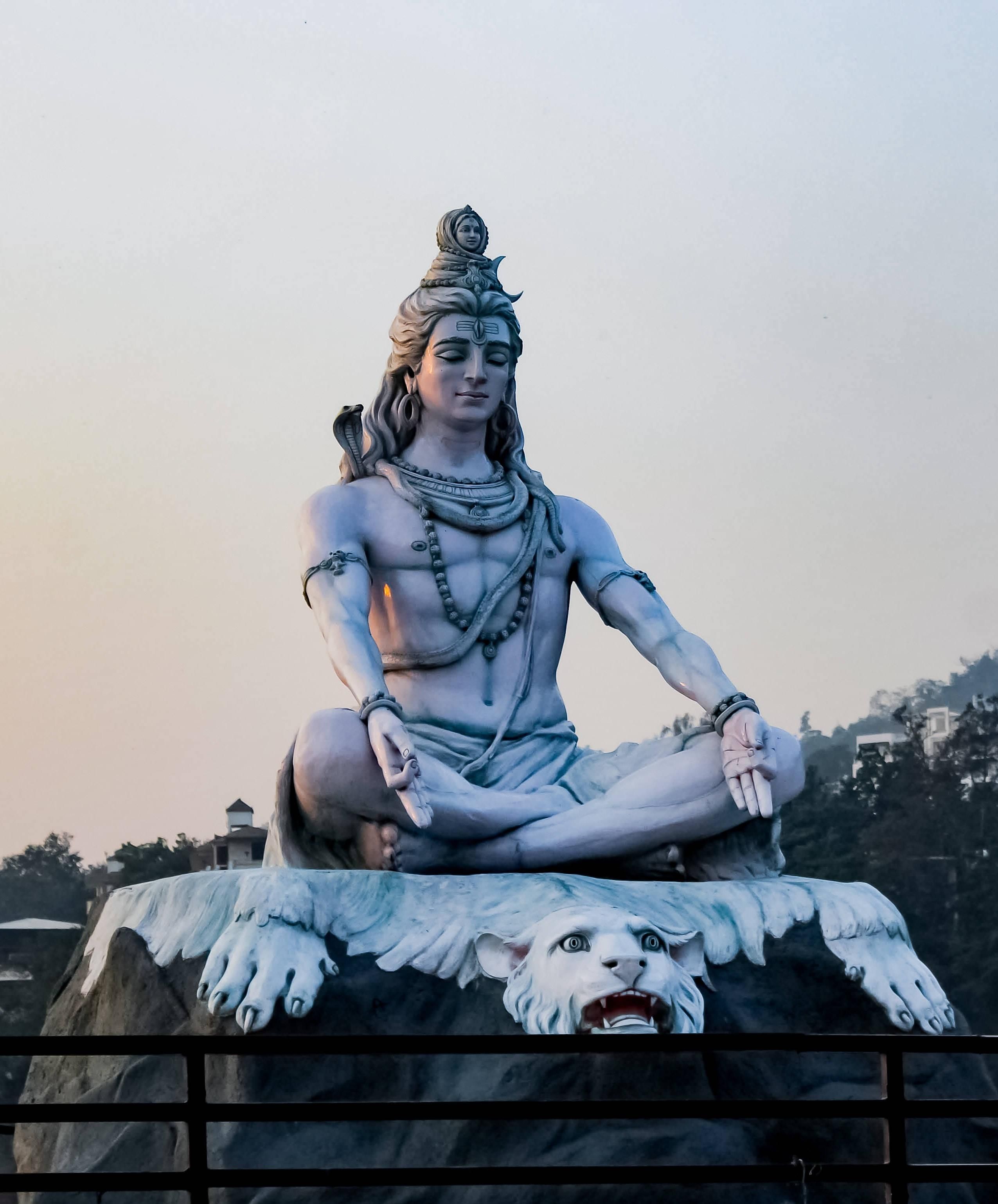 2551x3078 Bholenath HD Shiva Adiyogi Statue India