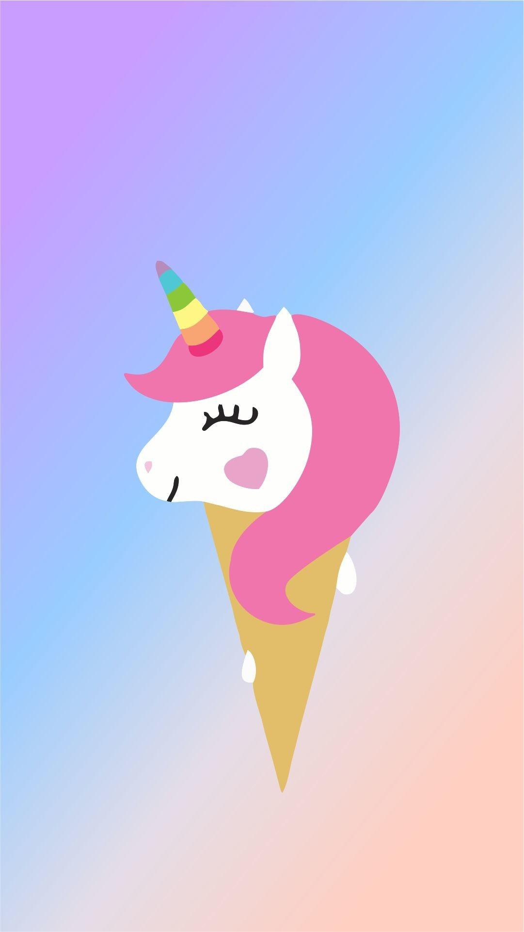 1081x1921 Unicorn Wallpaper For iPad Pro