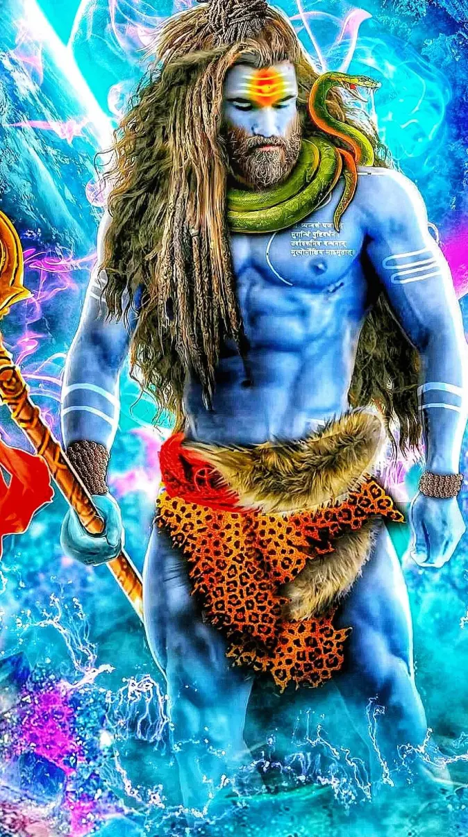 674x1205 Bholenath wallpaper