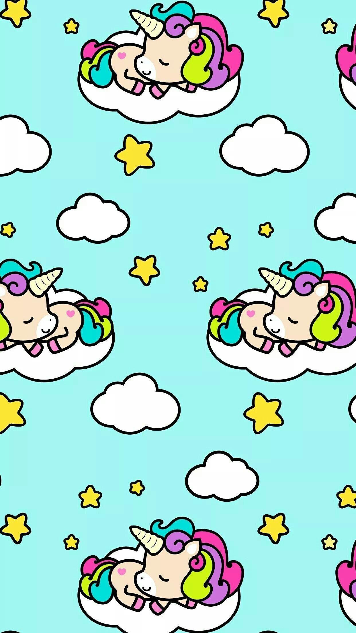 1242x2208 Kawaii Unicorn Wallpaper. Unicorn wallpaper cute, Unicorn wallpaper, Kawaii unicorn