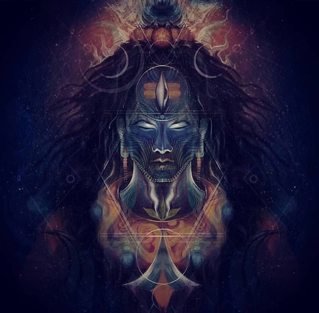 1080x1062 Angry Bholenath Wallpaper