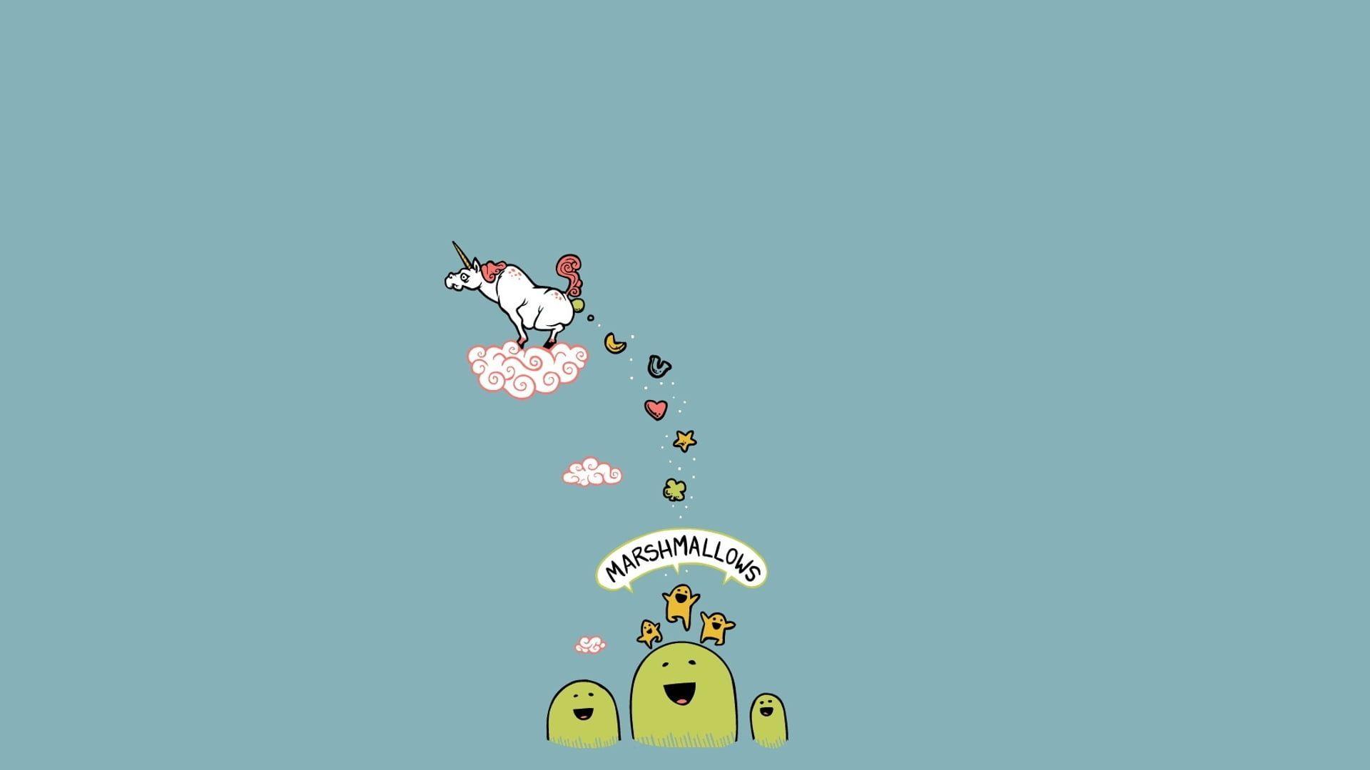 1920x1080 Unicorn art, clouds, joy, setup, mermaids, sky, flying, copy space. Unicorn wallpaper, Cute desktop wallpaper, Cute wallpaper for computer