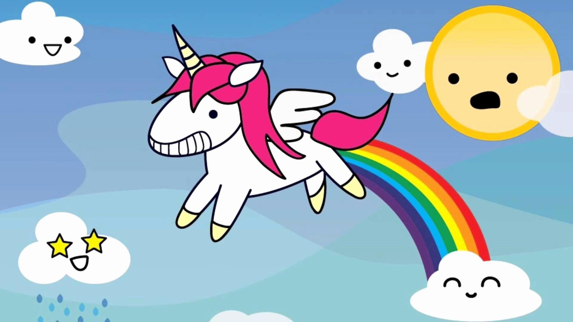 1920x1080 Animated Unicorn Wallpaper
