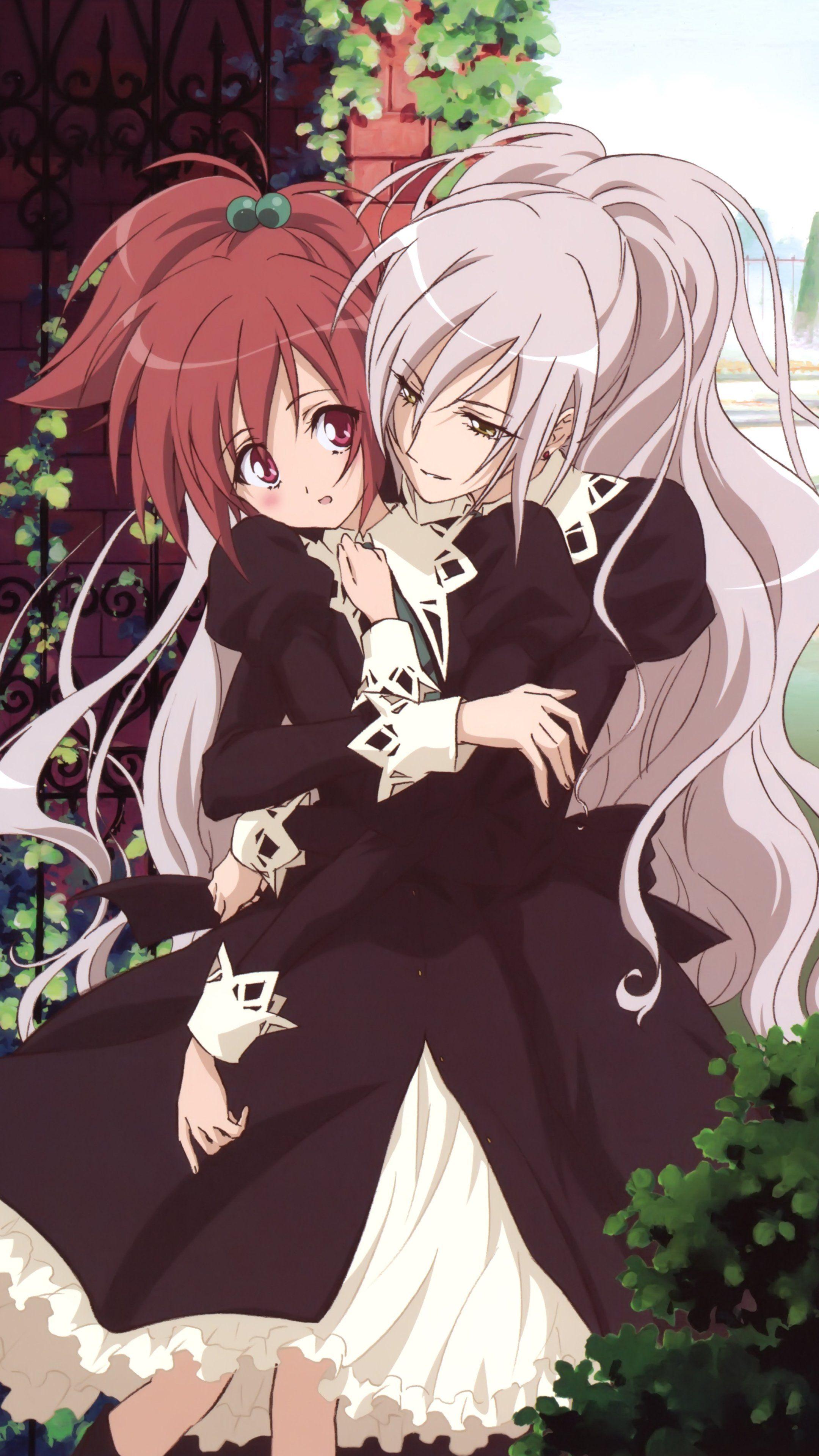 2160x3840 Strawberry Panic Nagisa Aoi Shizuma Hanazono 2160×3840