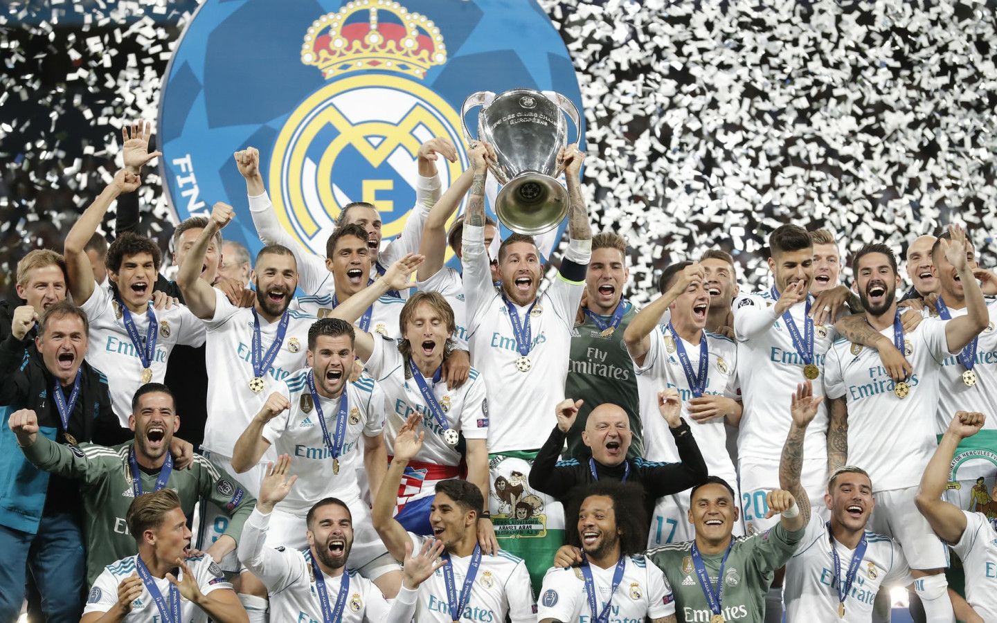 1440x900 Real Madrid UEFA Champions League Champions 2022 Desktop HD Wallpaper 126847