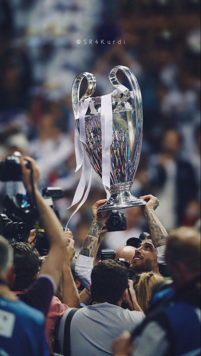 677x1200 Champions league trophy wallpaper. Ucl trophy wallpaper, Real madrid champions league tattoo, Real madrid wallpaper