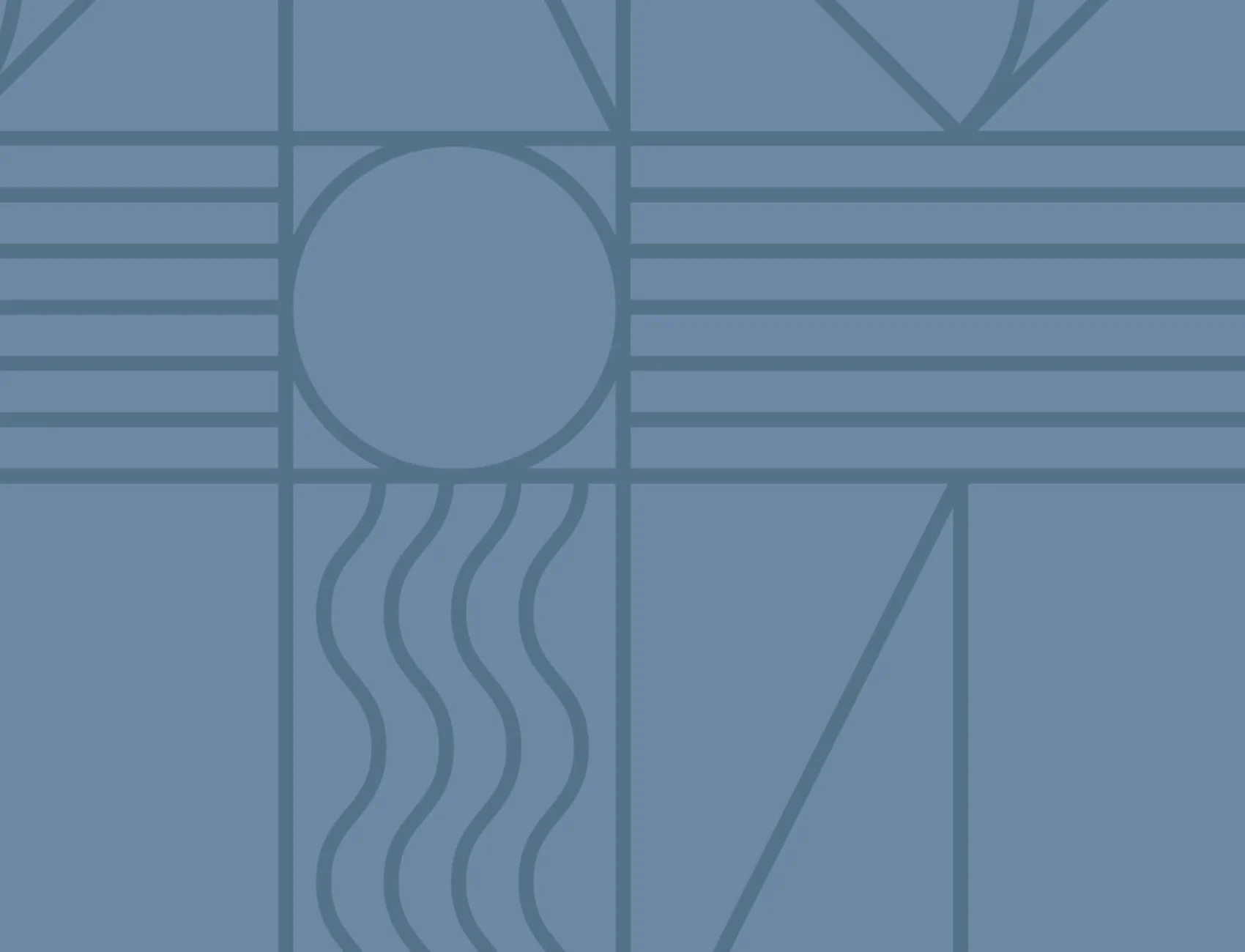 1700x1300 Deep Blue Geometric Lines Pattern Wallpaper