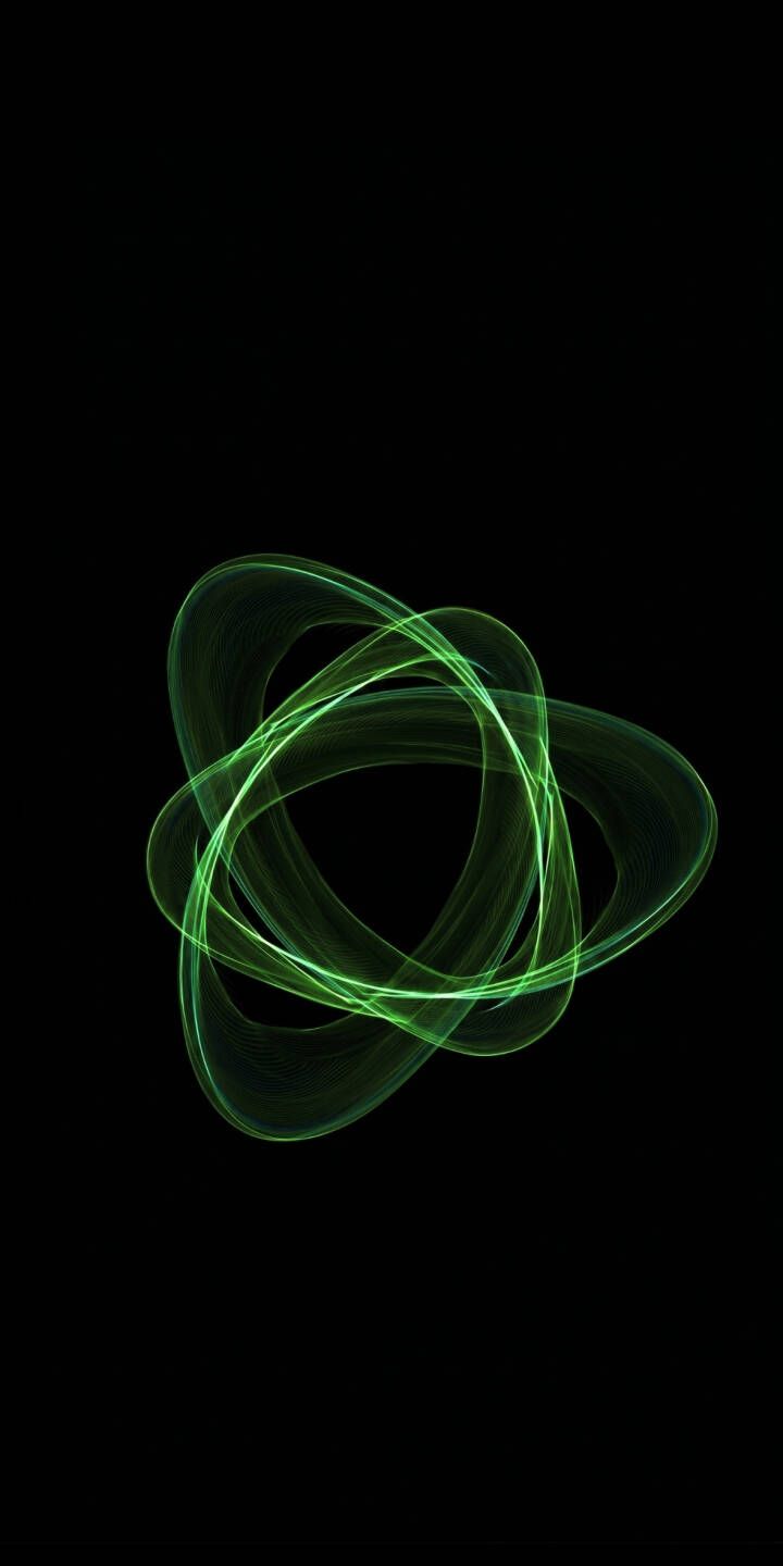 720x1440 Abstract Neon Green Lines Wallpaper