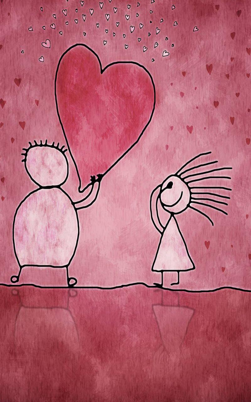 800x1280 nice HD free wallpaper for desktop of valentines day