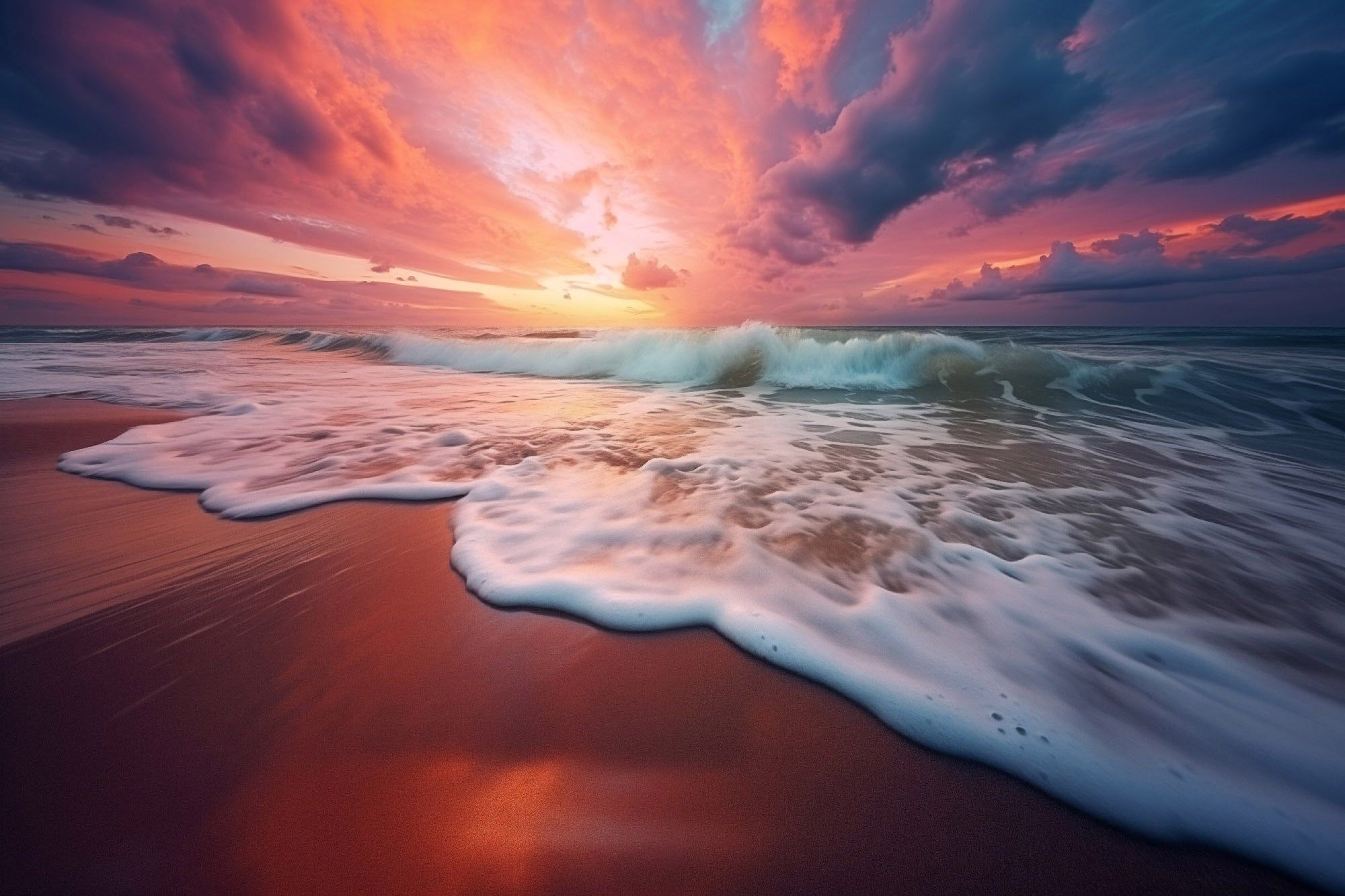 2000x1333 Golden Horizon Art: Decor Styles & Rooms for This Sunset Piece