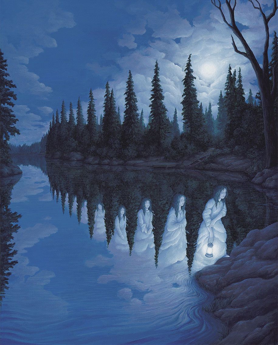 915x1137 Magic realism paintings