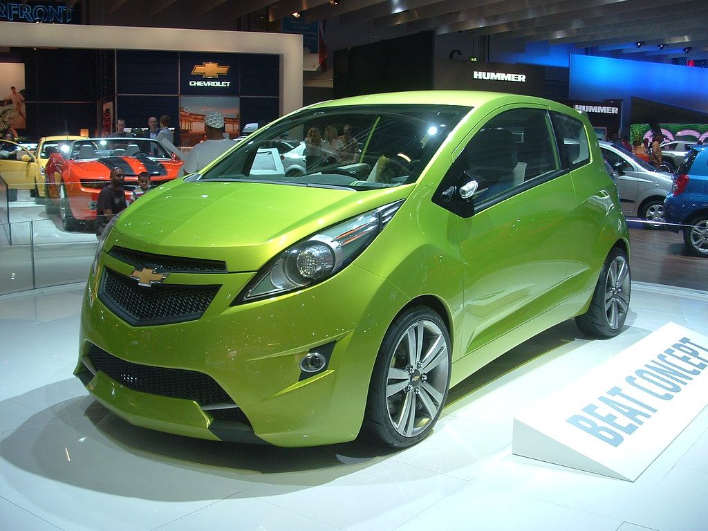 1024x768 Chevrolet Beat Concept Car 2007. On display at London's Exc