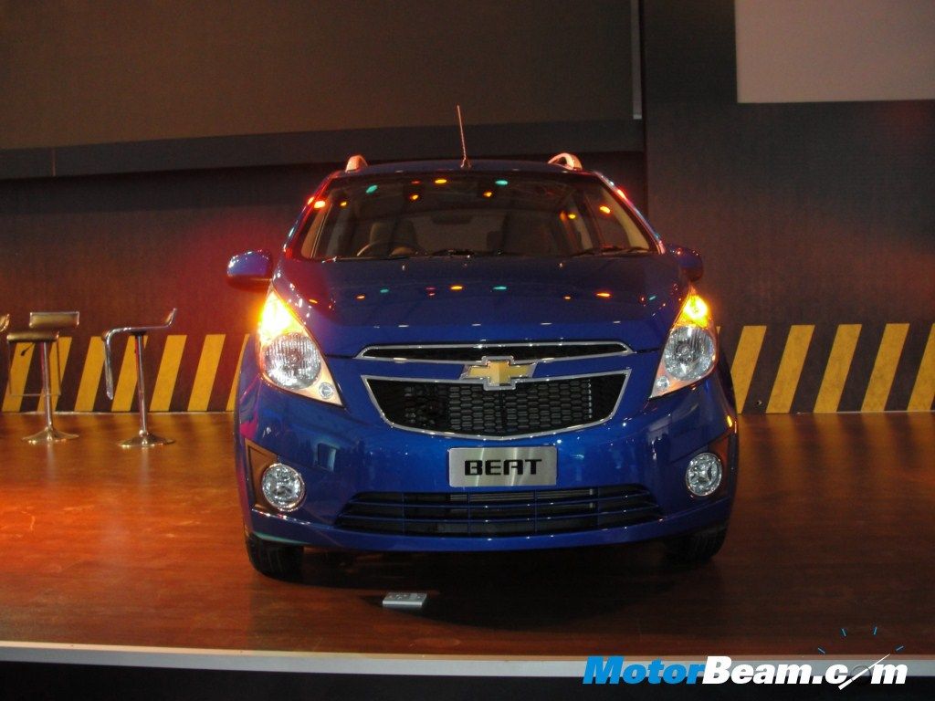 1024x768 Chevrolet Beat At The 2010 Auto Expo