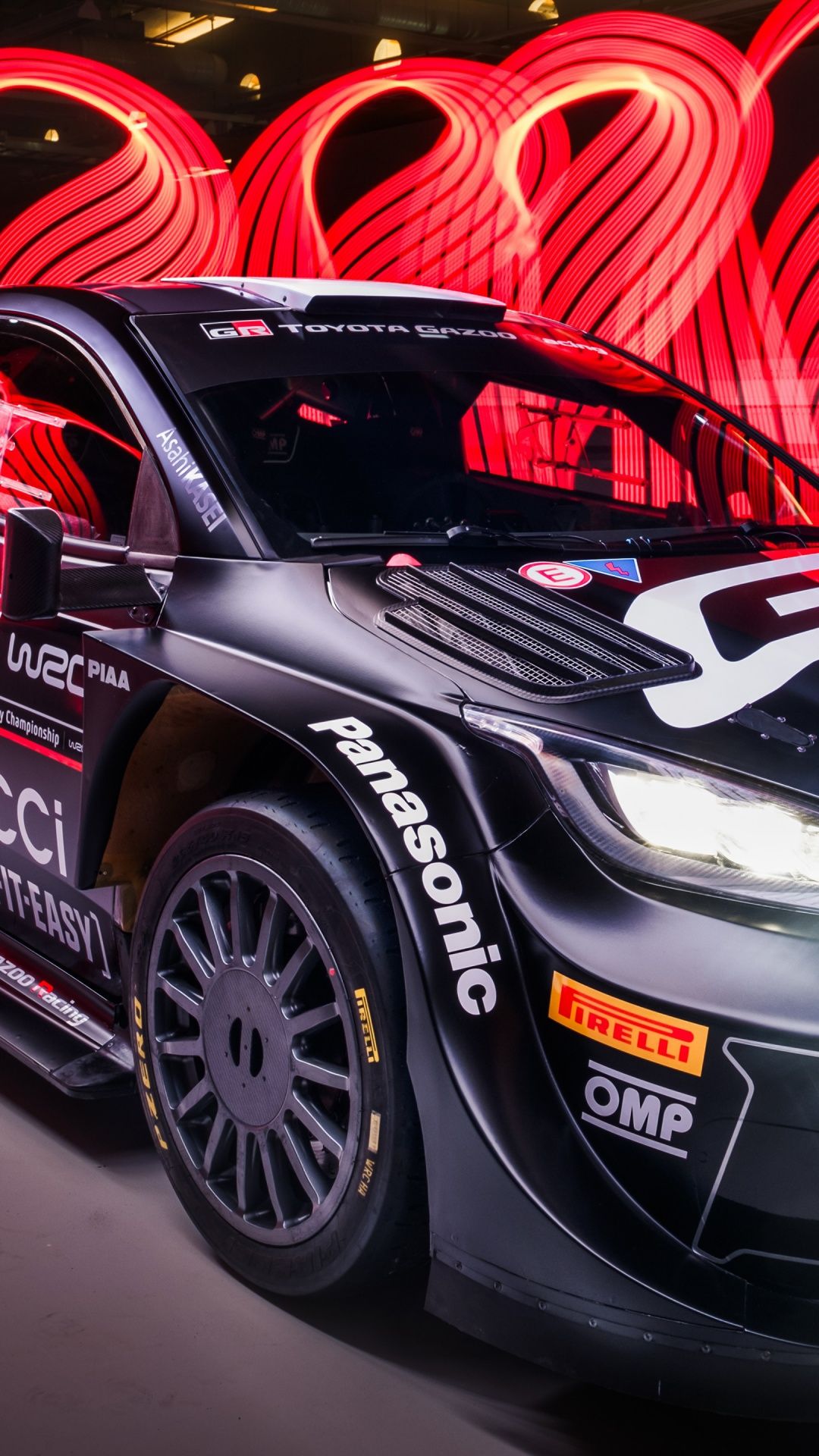 1080x1920 Toyota GR Yaris Rally1 Hybrid 2024 5K Wallpaper