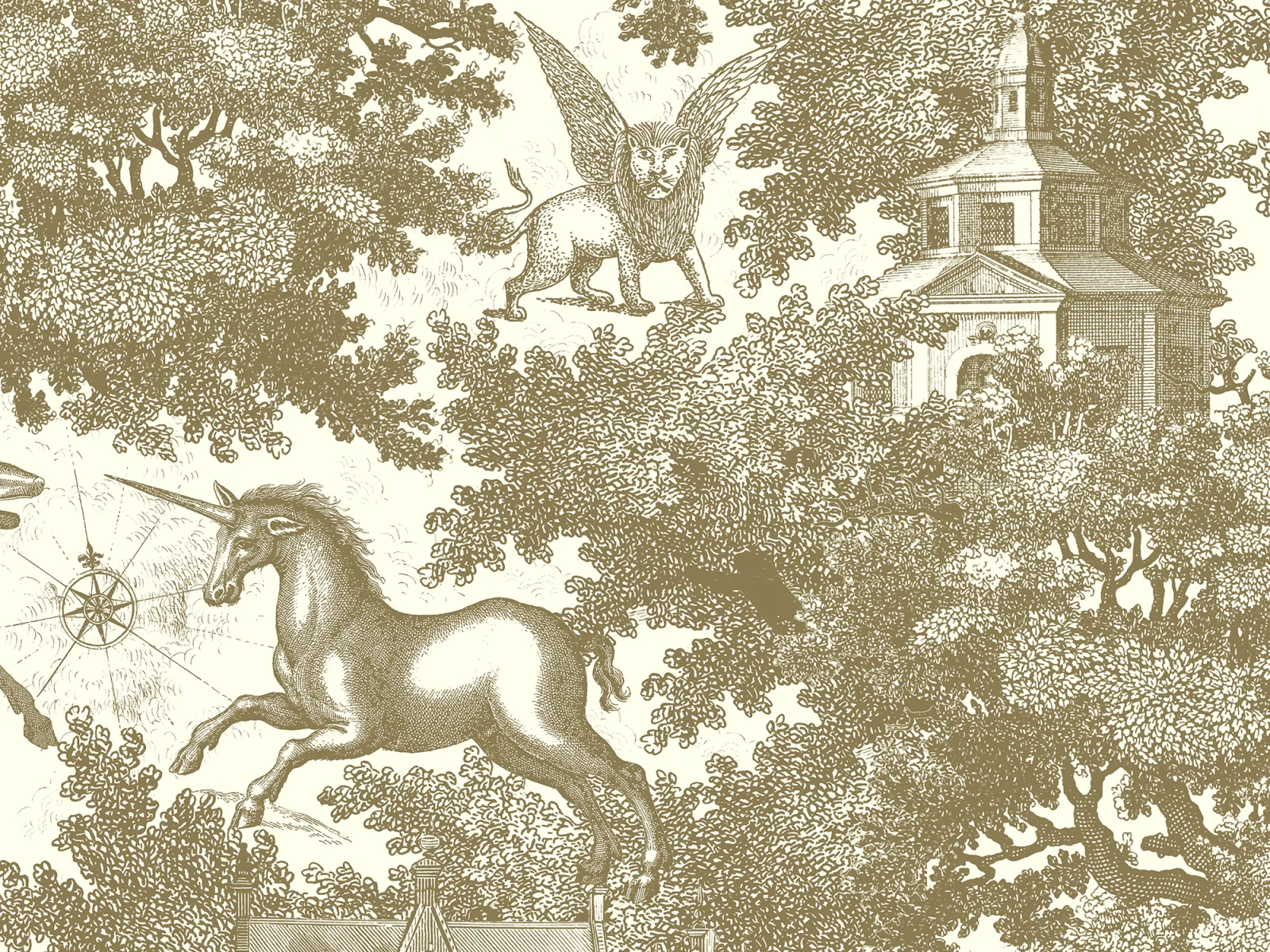 1600x1200 Fairy Tale Castle, Gold