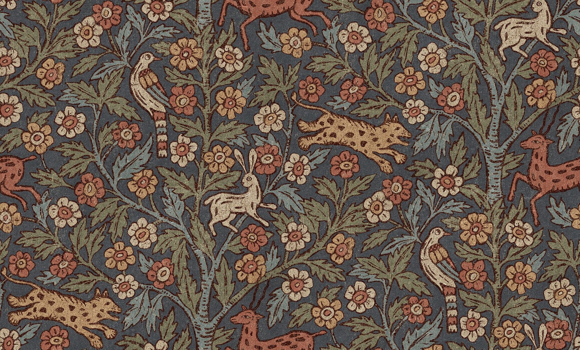 1946x1177 Eden, Classic Blue Mural