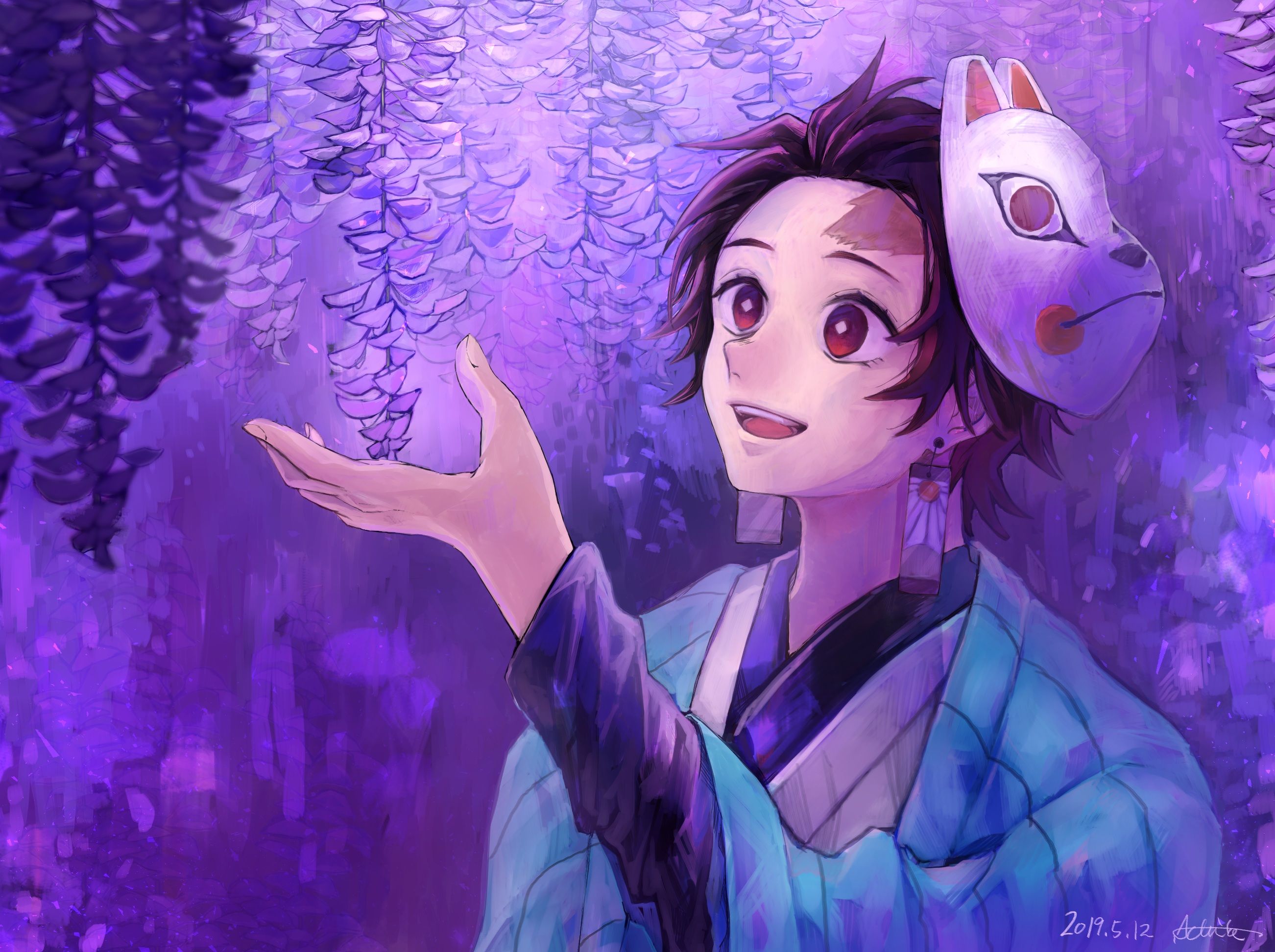 2603x1944 Tanjiro Kamado HD Wallpaper