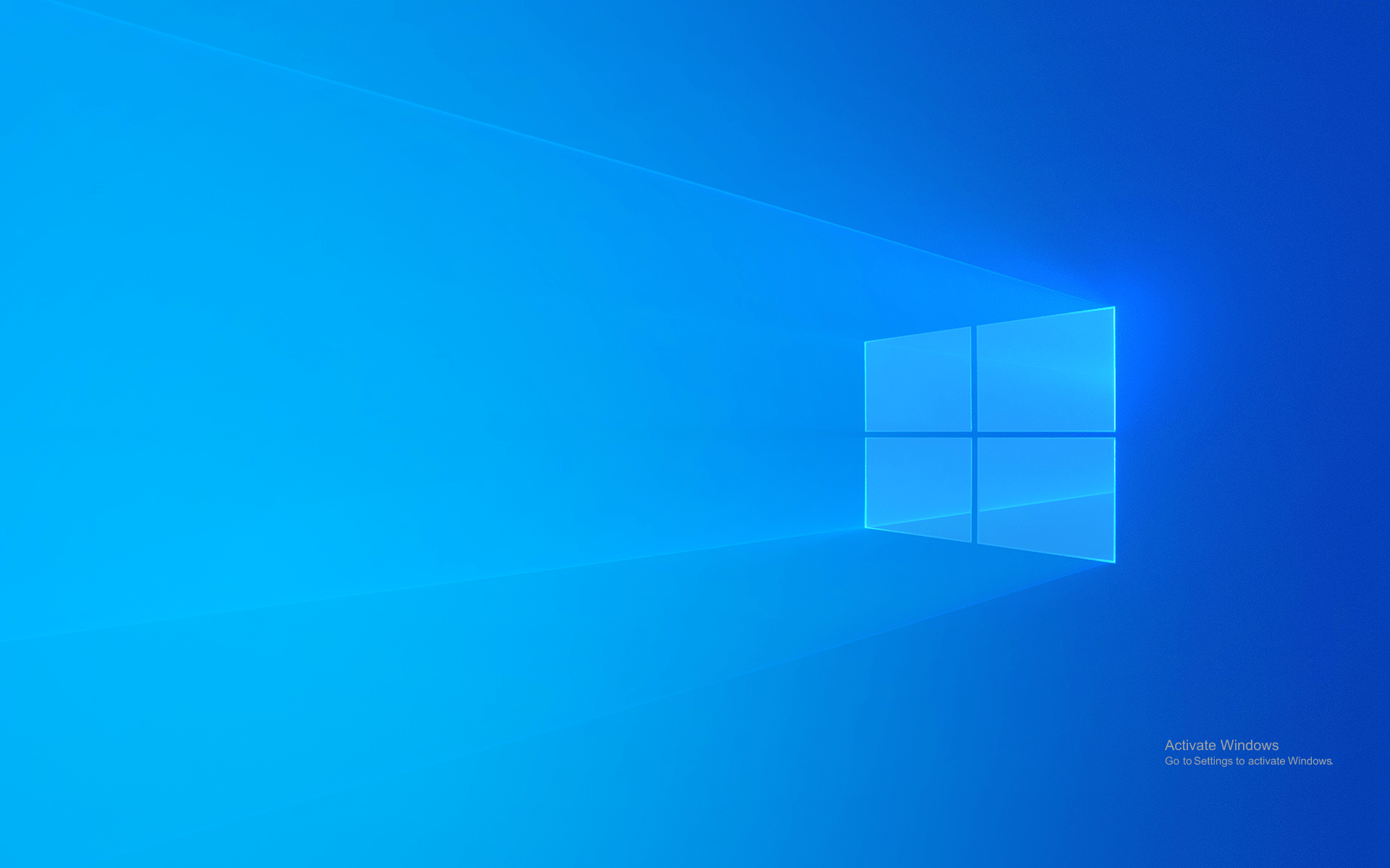 1920x1200 Default windows 10 wallpaper with activate windows watermark