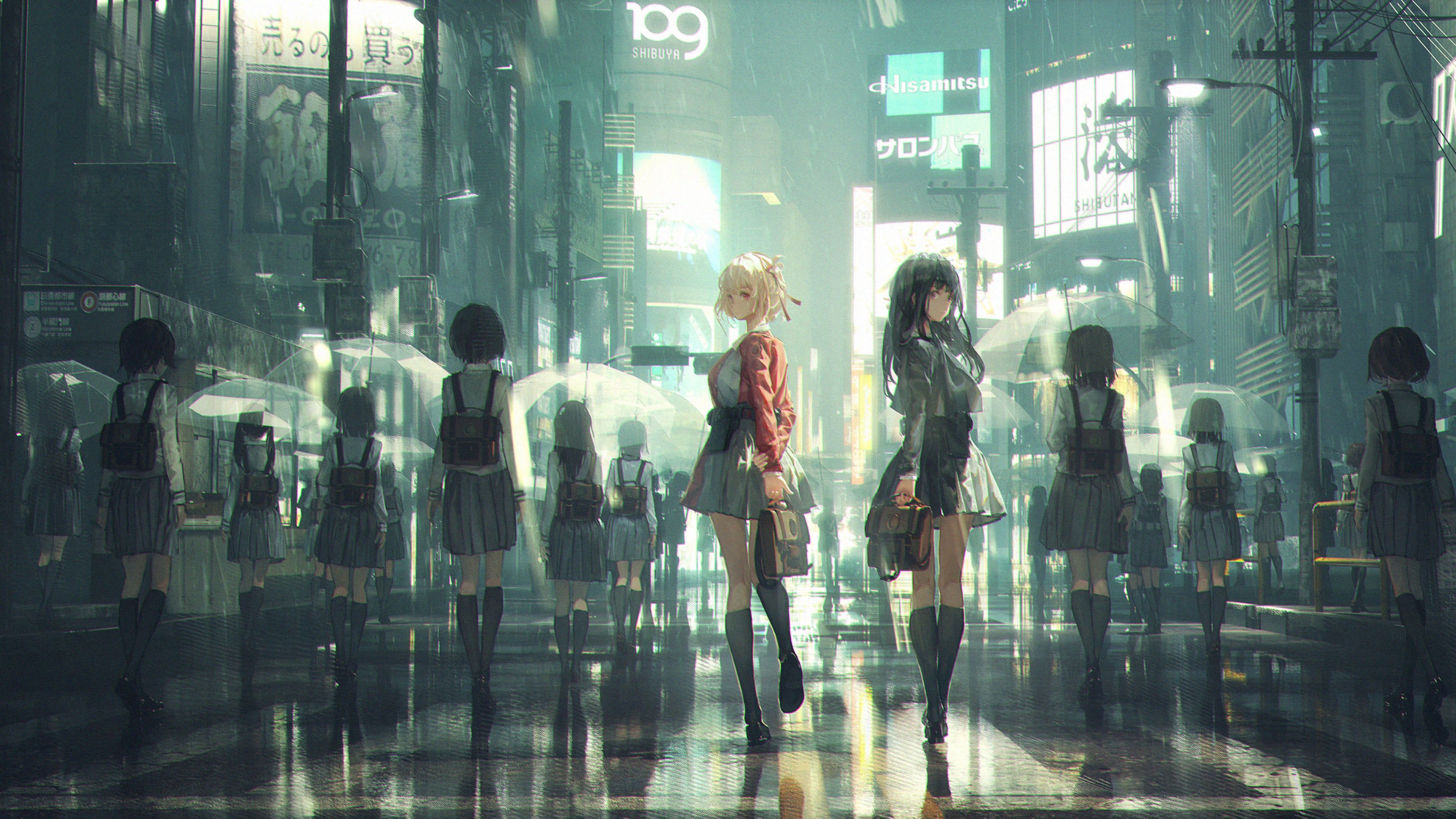 3840x2160 Lycoris Recoil Art [3840 × 2160]