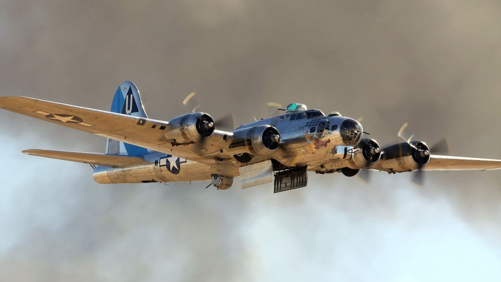1600x900 The B17 Bomber Desktop wallpaper 1600x900