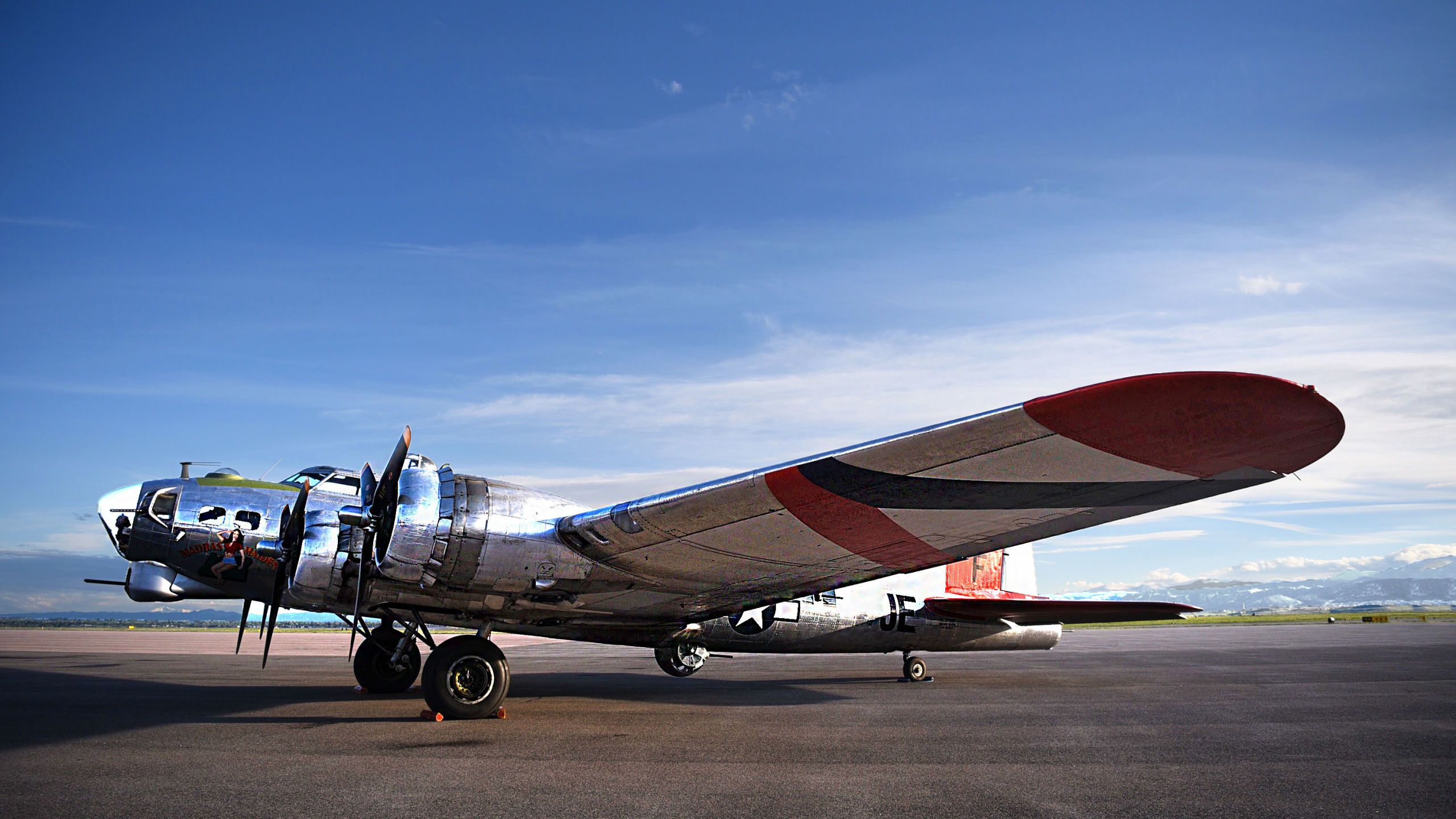 2560x1440 B 17 Flying Fortress Ride War II Planes