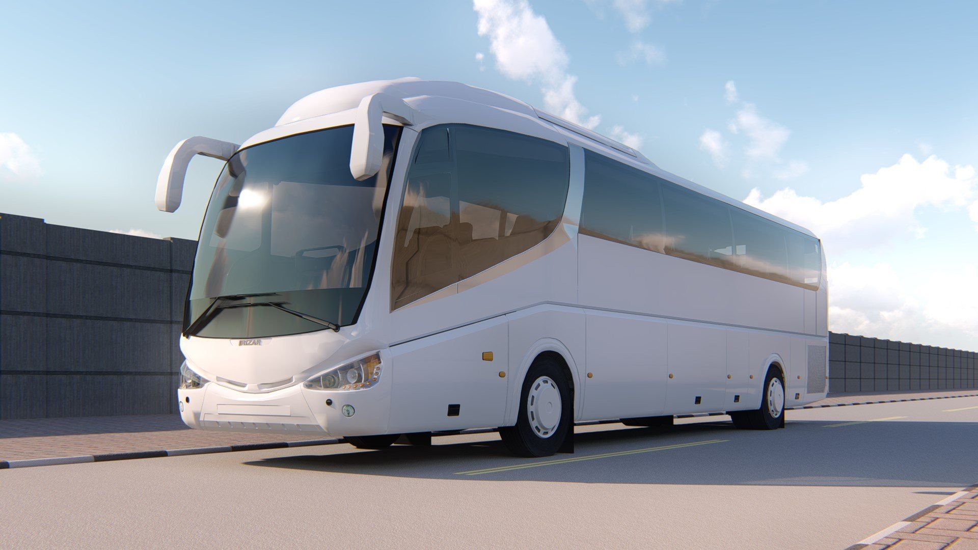 1920x1080 Free 3D Irizar I6 Model