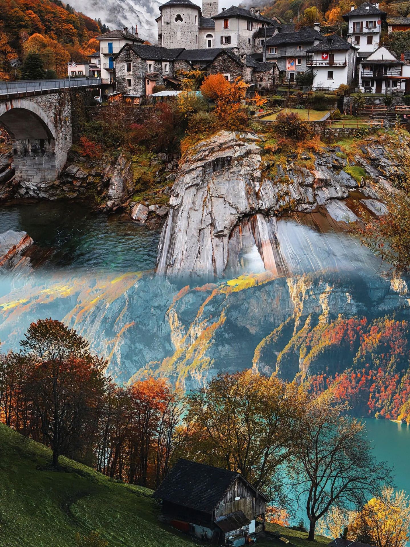 1439x1920 Autumn in Switzerland. A masterpiece of color, 11 magical spots to visit. Trip.com Fieschertal
