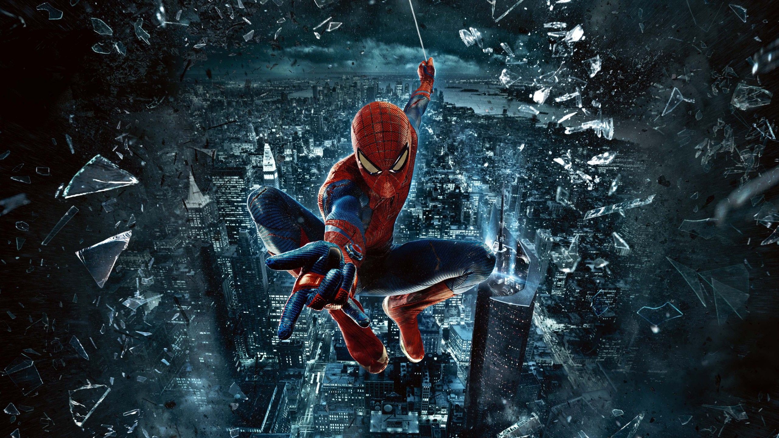 2560x1440 Spider Man Superhero 4K HD The Amazing Spider Man Wallpaper