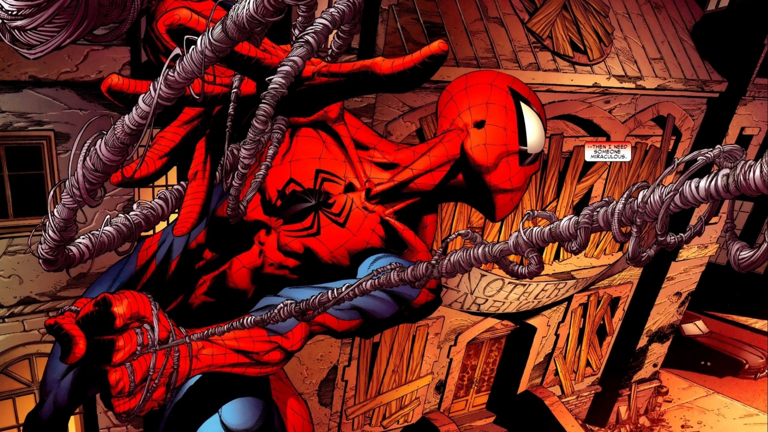 2560x1440 spider man, Superhero, Marvel, Spider, Man, Action, Spiderman Wallpaper HD / Desktop and Mobile Background