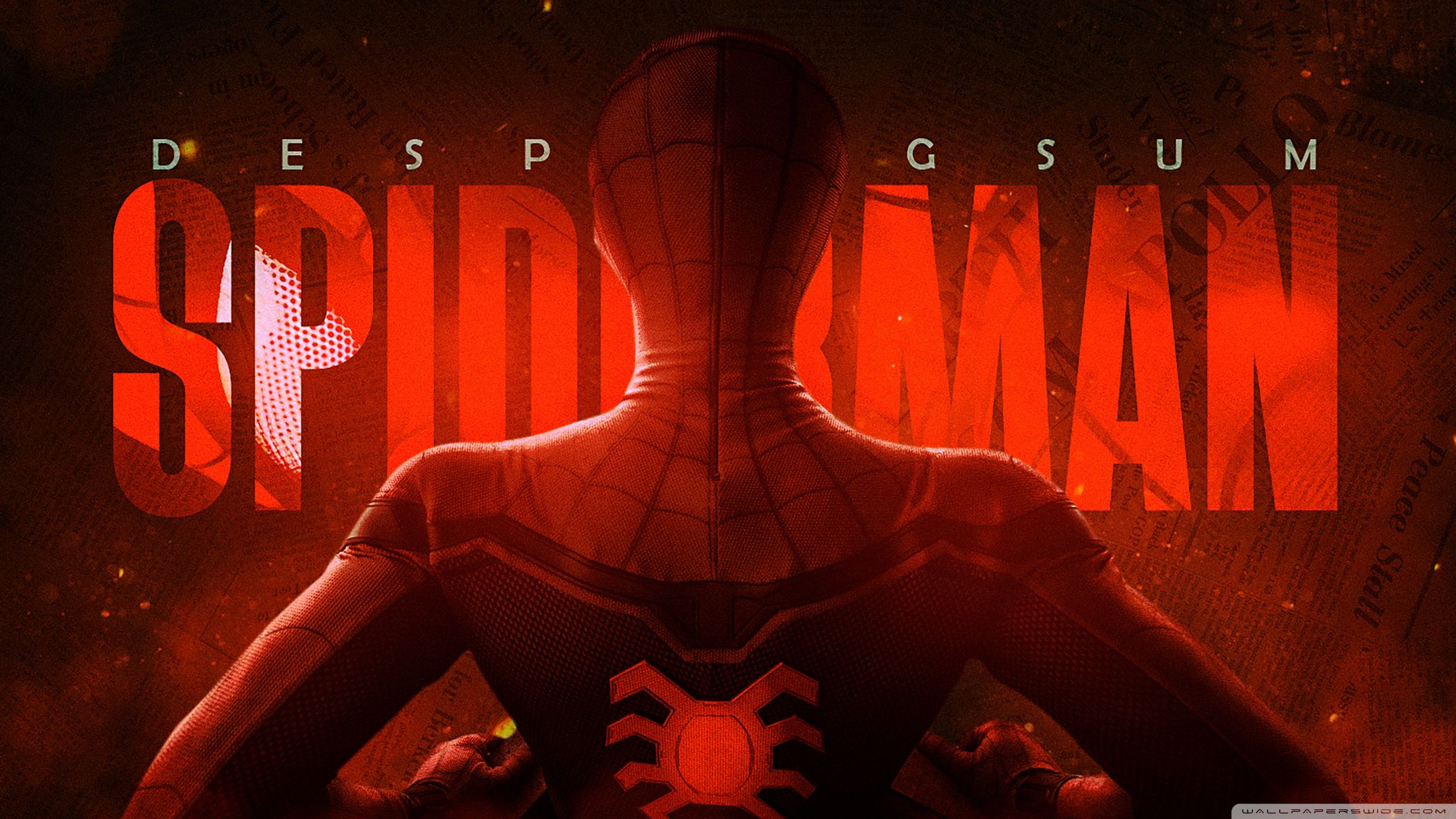 2560x1440 Spider Man 4K UHD Wallpaper For UltraHD Desktop And TV