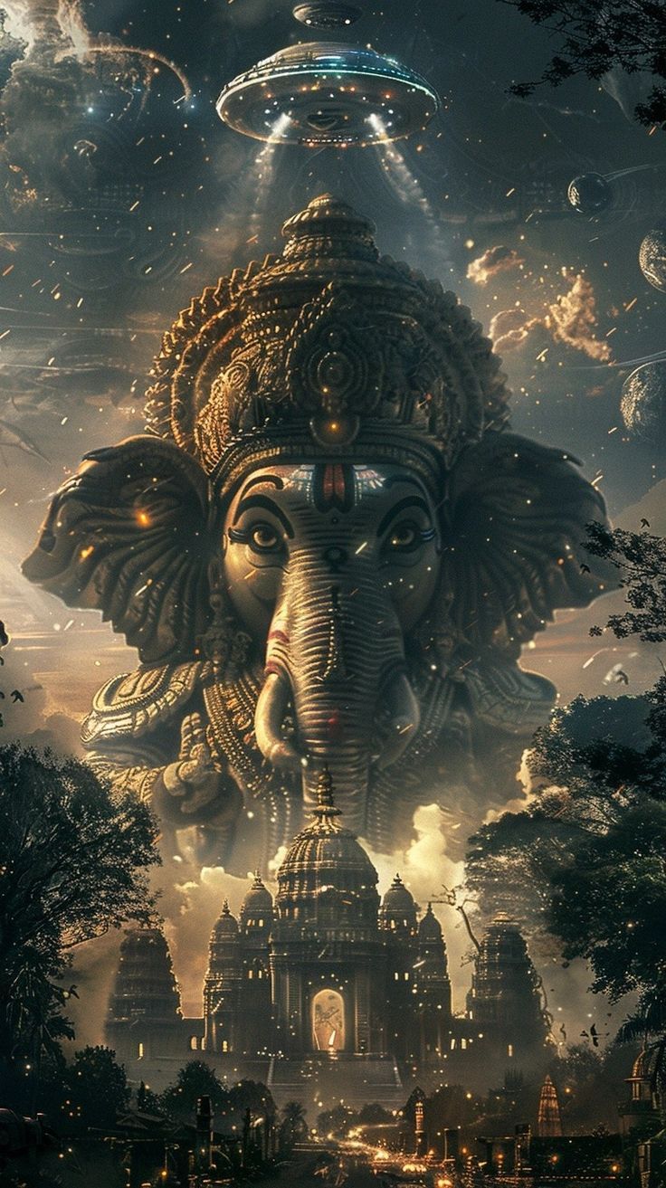 736x1313 Angry ganesha. Ganesh spiritual art, Dark ganesha wallpaper, Wallpaper image