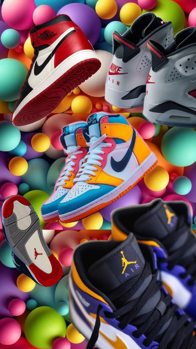 675x1200 4K Wallpaper Recap on X: 4K HD Android Wallpaper Need Tap Hold Load 8K iPhone iOS theme Nike Air Jordan Sneakers Shoes