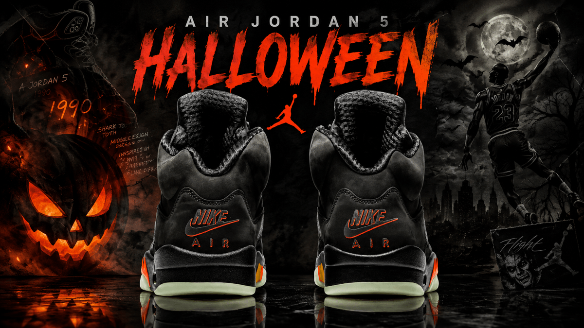 1200x675 Air Jordan 5 'Halloween' October 2026 Release Guide's Journal