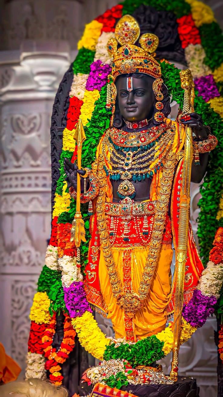 736x1308 Ram ji ideas. ram darbar ayodhya mandir, ram ji murti, ram murti image