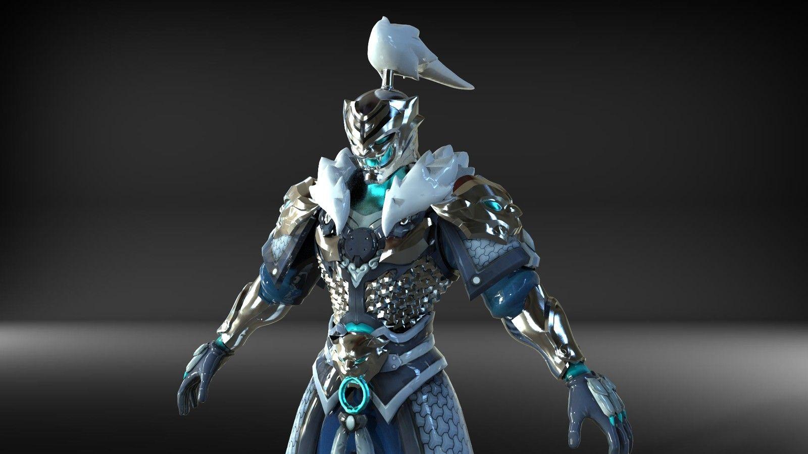 1600x900 Genji Baihu Skin for 3D printing, Jonathan Brito