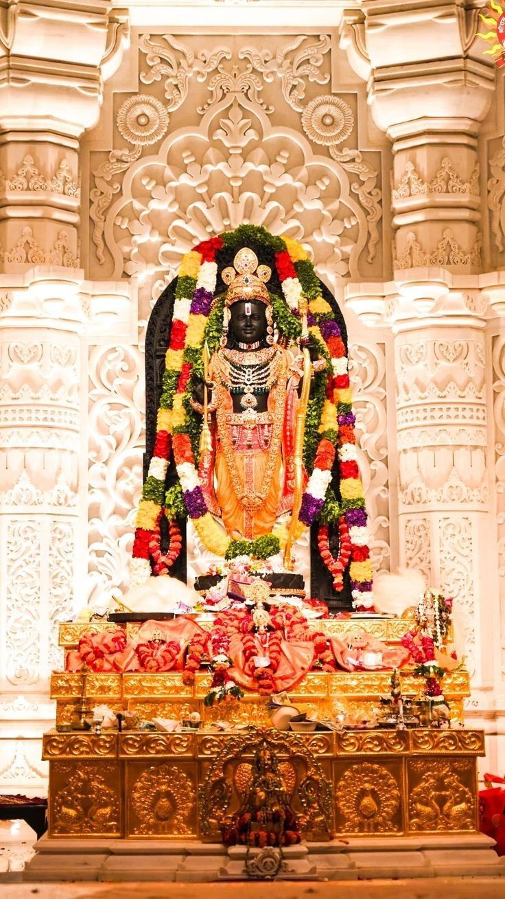 736x1309 Lord Ram Statue Wallpaper Ram Bhagvan Photo Lord Ram HD Wallpaper 1080p Full Screen, Ram Bhagwan