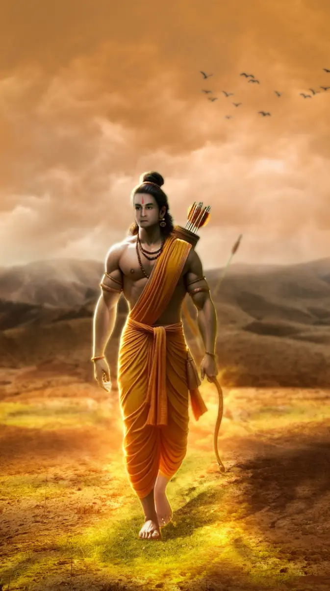 673x1206 Shree Ram Ji wallpaper