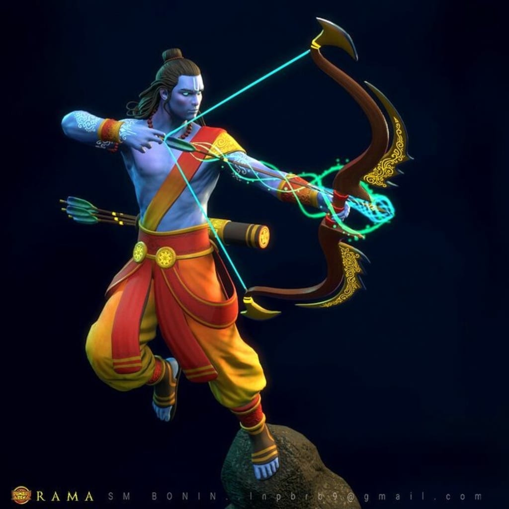 1024x1024 Shree ram ji motivation
