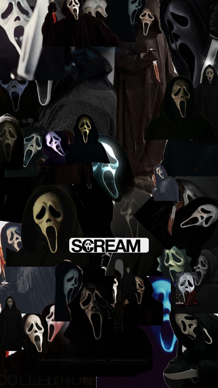 736x1308 Ghostface wallpaper aesthetic. Scream Ghostface scream, Scream franchise