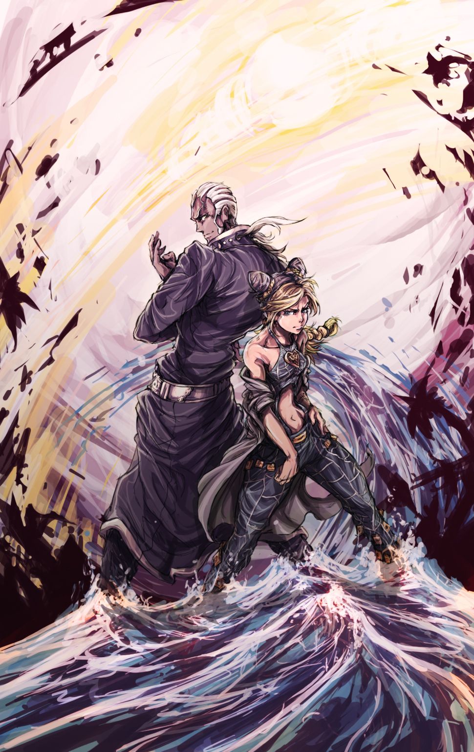 970x1539 Enrico Pucci Ocean. Anime Image Board