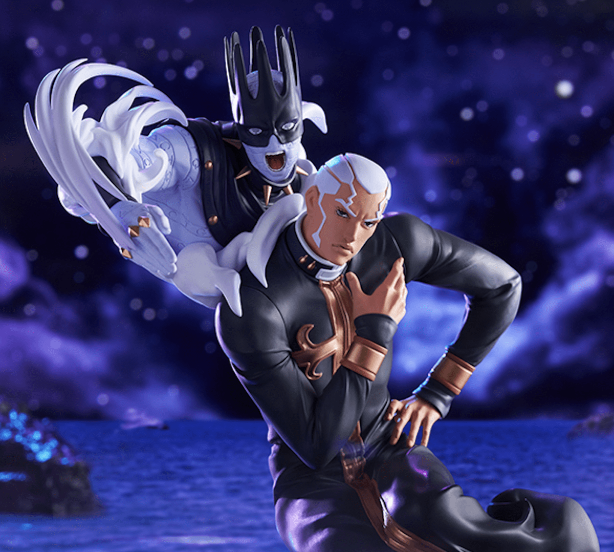 1200x1078 SEGA Prize XrossLink MAX JoJo's Bizarre Adventure: Stone Ocean Enrico Pucci Figure Unleashes Oppressive Power With Half Body Whitesnake!