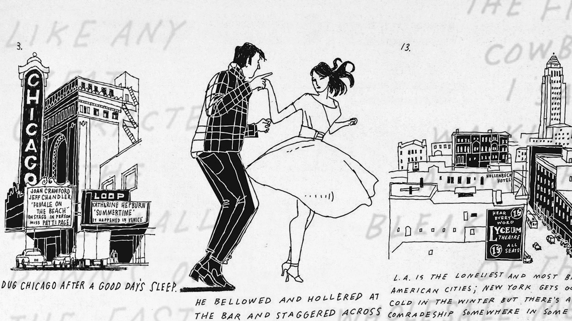 1920x1080 Jack Kerouac's On The Road Illustrated Page By Page