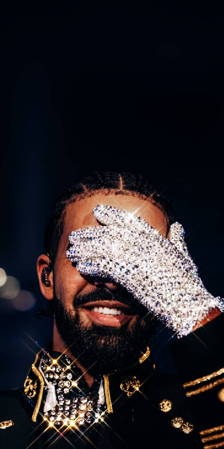 720x1440 Drake Diamond Michael Jackson Glove Wallpaper