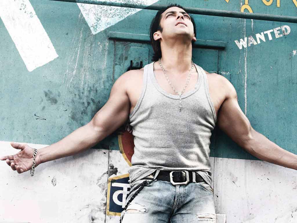 1024x768 Salman Khan Wanted Wallpaper