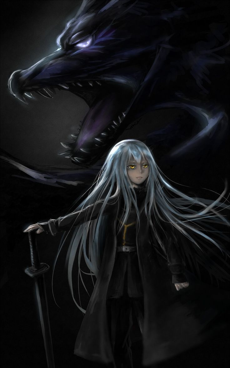 736x1177 Rimuru Tempest # Veldora Tempest