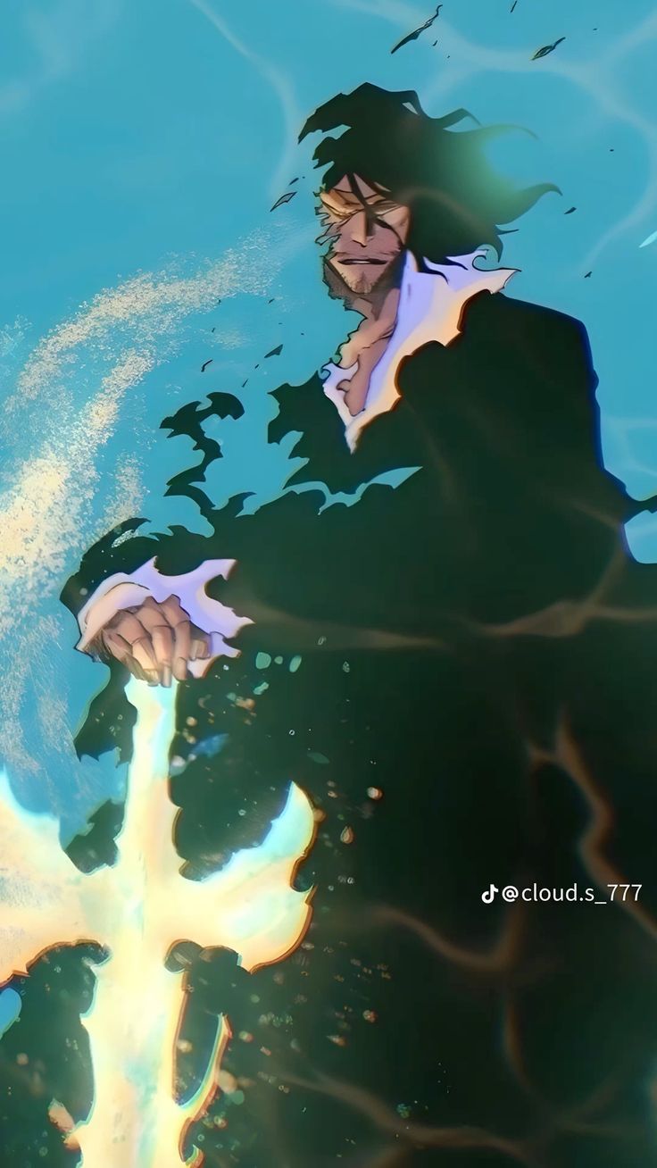 736x1308 Zangetsu wallpaper. Bleach fan art wallpaper, Bleach shunsui art, Yhwach